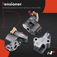 thumbnail image 6 of A-Premium Engine Timing Chain Kit W/Tensioner & Sprocket & Guide [fits DOHC, 6Cyl 3.5L] Compatible with Nissan Pathfinder 2001-2004 & Infiniti QX4 2001-2003, Replace# 9-4207, 9-4208, 9-5437, 9-5588, 6 of 9