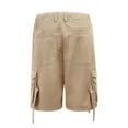 thumbnail image 6 of Victorious Men's Utility Cargo Jogger Shorts JS70 - KHAKI - MED, 6 of 9