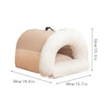 thumbnail image 3 of Mlkoz Bedroom Accessories, Sewn Portable Pet Kennel For Dogs And Cats Waterproof And Warm For Winter, Birthday Gifts, 3 of 7
