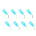 thumbnail image 2 of Pre Bent Dispensing Needle, Portable Disposable Precise  Irrigation Needle Tips 100pcs Blue  For Resin Filling, 2 of 8