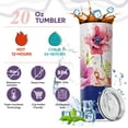 thumbnail image 2 of Gifts for Grandma - Birthday Mother''s Day&Christmas Gift from Grandson Granddaughter - Stainless Steel Tumbler Coffee Insulated Travel Reusable Cup With Straw Leakproof, 2 of 6