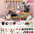 thumbnail image 1 of Children Cutting Play Food Toys,Kitchen Pretend Toy Role Play Cutting Fruits Food Toy& Cookware Pot& Pan Set,Kitchenware and Cooking Utensil Education, 1 of 1