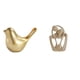 thumbnail image 1 of Figura de pájaros,Figura de pájaro dorado,decoración del hogar,estatua de animal,Estatuas decorativas de pájaros pequeños como accesorios de exhibición,Estatua abstracta,Estatua abstracta, 1 of 8