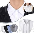 thumbnail image 1 of Men's and Women's Fake Collar Formal Shirt Collar Versatile Decorative Collar, 1 of 3