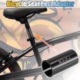 thumbnail image 2 of Unique Bargains Bicycle Bike Seat Post Tube Adapter Aluminium Alloy Black 27.2 to 30.0mm, 2 of 5