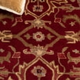 thumbnail image 6 of Safavieh Heritage Oslo Oriental Wool Area Rug, Red/Gold, 3'6" x 3'6" Round, 6 of 11