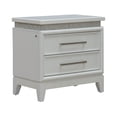 thumbnail image 3 of Liberty Furniture Reflections Nightstand with Lights & Charging Station White, 3 of 14
