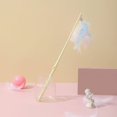 thumbnail image 3 of vnanda Funny Cat Toys Cat Teasing Stick Interactive Toy with Feather Relieve Boredom Stress Train Entertain Cat with Durable for Stimulating for Active, 3 of 8