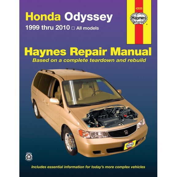 Haynes Manuals 42035 Honda Odyssey 99-04