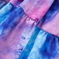 thumbnail image 4 of gljltg Toddler Kid Baby Girl Summer Sleeveless Tie-dye Dress With Sling, 4 of 6