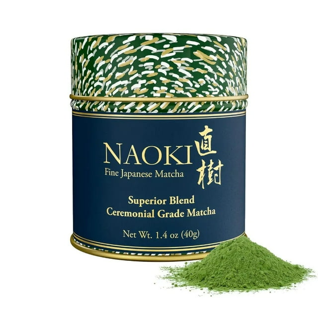 Naoki Matcha Ceremonial Superior Té Verde Japonés en Polvo 1.4 oz