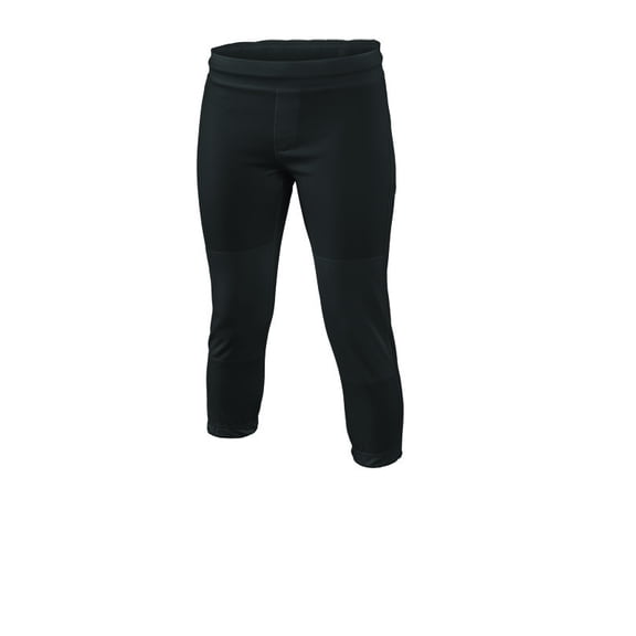 EASTON ZONE Fastpitch Softball Pant, Girls, Medium, Black