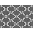 thumbnail image 1 of Ahgly Company Machine Washable Indoor Rectangle Transitional Dark Gray Area Rugs, 8' x 10', 1 of 7