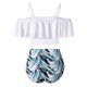 thumbnail image 1 of S, trajes de baño con control de abdomen para mujer, hombros descubiertos, 1 of 4