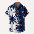 thumbnail image 2 of Camisa hawaiana con gráfico abstracto colorido para hombres, blusa con estampado 3D de juego de pelota de cocotero, camisas hawaianas de manga corta para mujeres y niños, 2 of 5