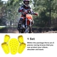 thumbnail image 3 of Eigraketly 5 unidades/juego de armaduras para motocicleta, Color sólido, a prueba de golpes, doble capa, Universal, para motociclismo, protector Ropa Deportiva, Zapatos, 3 of 6