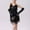 Black, variant on Oplxuo Women's Sequins Fringe Latin Dance Costumes Gatsby Cocktail Party Flapper Dress Sexy Tango Ballroom Rumba Outfits