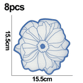 thumbnail image 2 of 4 posavasos de silicona de grado alimenticio, antiescaldado, azul MFZFUKR CPB-DE-LYY1196-4, 2 of 5