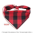 thumbnail image 3 of kladzum Dog Bandana Spring Dog Scarf Puppy Bandana Bib Handkerchief Gift, Pet Print Scarf Plaid Colorful Bib Classic Small Check Scarf, 3 of 3