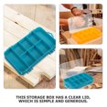 thumbnail image 3 of PBPBOX 2Pcs Plastic Compartment Storage Box Double Sided Hardware Organizer for Screws and Nuts, 3 of 6