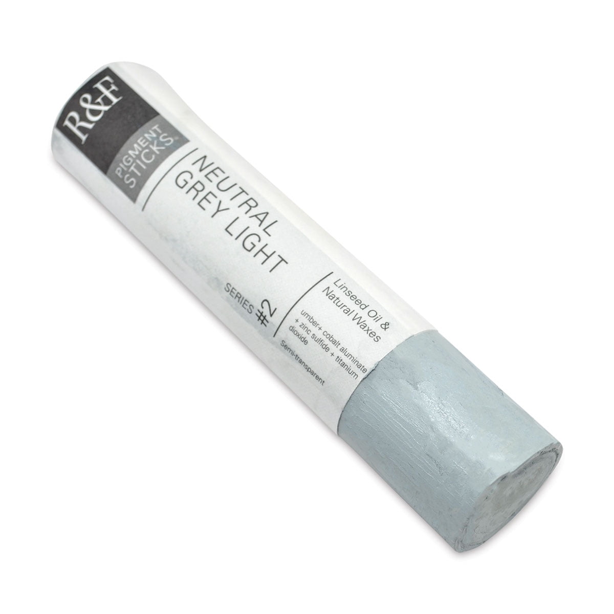 R&F Handmade Paints 222A Oil Pigment Stick 188ml Neutral Grey Light