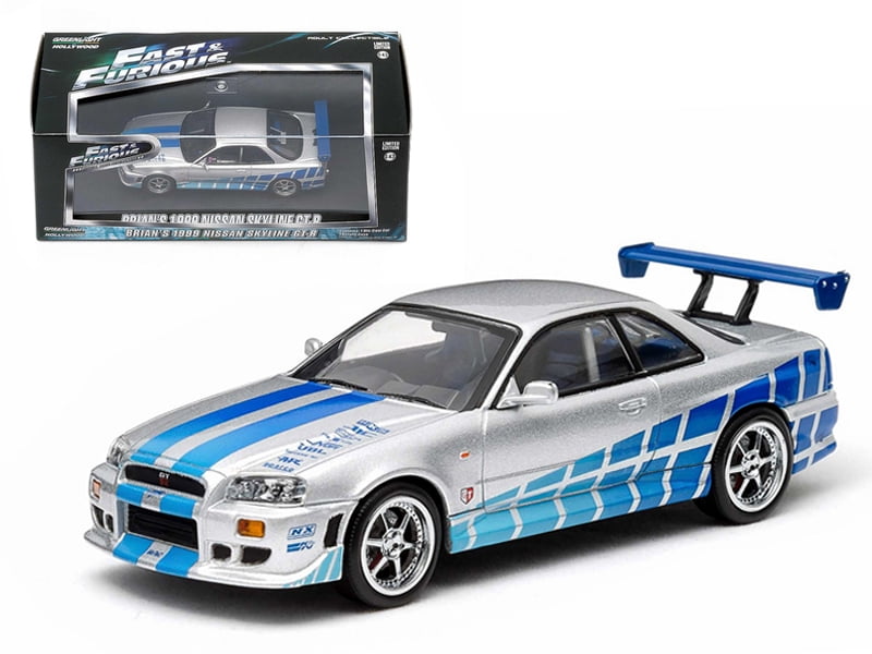 1999 Nissan Skyline GT-R 2 Fast 2 Furious Movie (2003) 1/43 Diecast Car ...