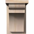 thumbnail image 2 of 7 1/2"W x 12"D x 12"H Yorktown Smooth Corbel w/Backplate, Douglas Fir, 2 of 9