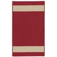thumbnail image 1 of Colonial Mills Rug AR55R096X132S Aurora Rectangle Braided Area Rug   Red Sand - 8 x 11 ft., 1 of 1