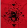 thumbnail image 2 of Spirit Animal Honeybee Symbolic Womens Plus Size Graphic Zipper Hoodie Brisco Brands 2X, 2 of 5