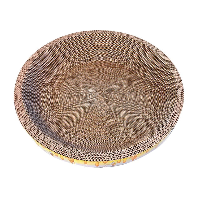 DOLITY Cats Scratcher Cardboard Lounge Beds Cat Scratcher Recycle Board Interactive Toy 50cmx9cm