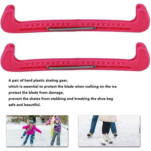 Protections De Lames De Patin à Glace - Flanelle - 35cm X 7cm - Universelles