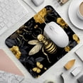 thumbnail image 2 of Bee 8.3x9.8 Inch Square Gaming Mouse Pad with Non-Slip Rubber Bottom, Printed Desk Mat for Office and Gaming, 2 of 6