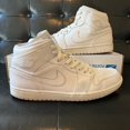 thumbnail image 1 of Jordan Jordan 1 Mid ‘White’, 1 of 5