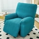 thumbnail image 1 of Nvzi Funda de sofá Fundas de sofá 1 plaza Funda de sillón reclinable azul verde para sofá de sala de estar Fácil ajuste Lavable Muebles Protector de sofá, 1 of 4