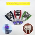 thumbnail image 2 of Green 4-Spring Pressure-Relief Padded Starting Clamp: Handcrafted Durable Tool for Efficient Badminton & Tennis Racket Stringing, Compact Design for On-the-Go Athletes, 2 of 6
