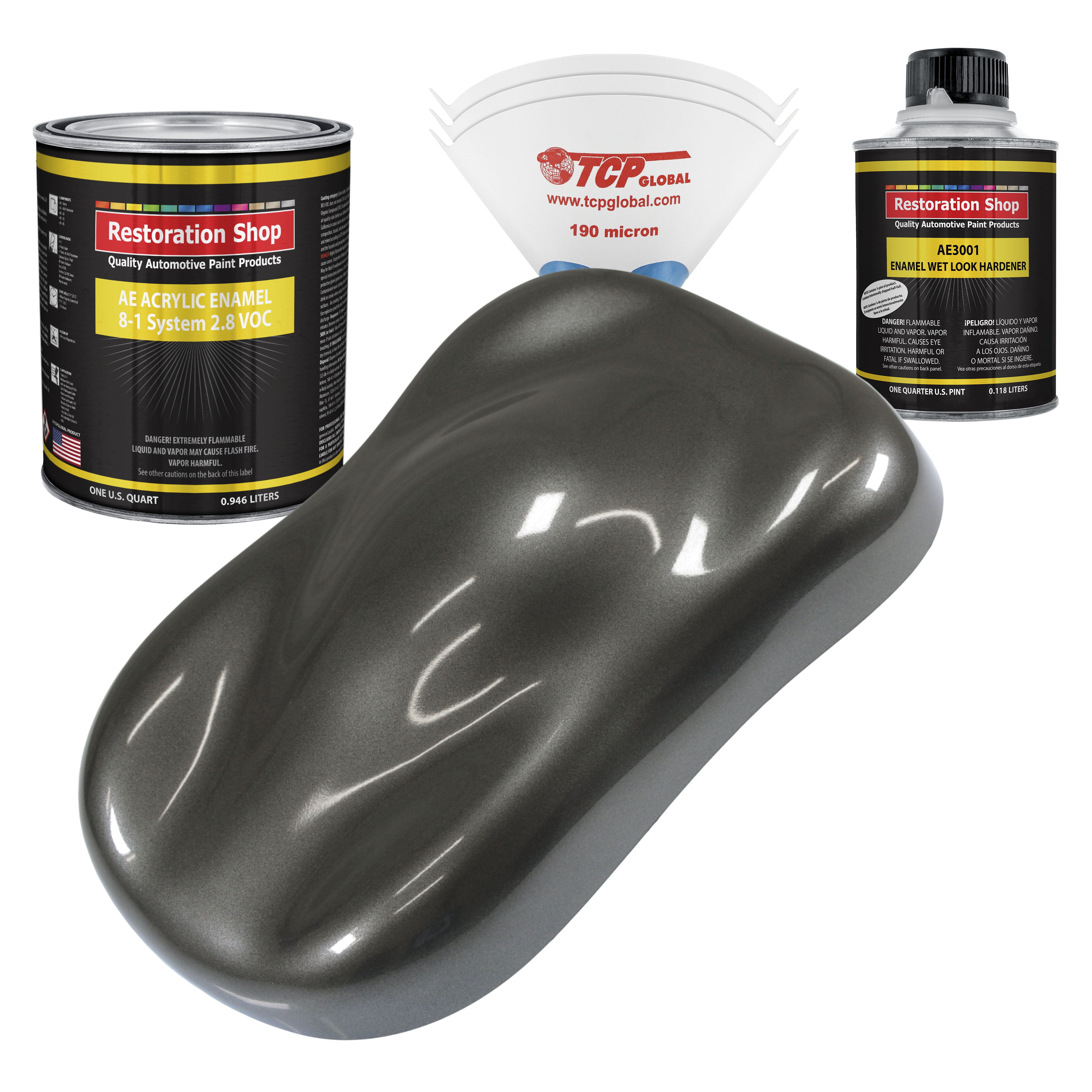 Restoration Shop Anthracite Gray Pearl Acrylic Enamel Auto Paint