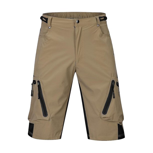 Pantalones cortos de ciclismo para hombre, cómodos y transpirables, profesionales, de moda, para ciclismo de montaña todoterreno al aire libre, absorben la humedad y de secado rápido
