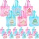 thumbnail image 1 of 40 bolsas de regalo de fiesta de príncipe y princesa con asas, regalo de princesa, caramelos, cumpleaños, caramelos, bolsas para revelar género, fiestas, baby shower, sumini, 1 of 5