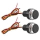 thumbnail image 1 of Señal de giro del manillar LED, 2 piezas 12 V Barra de motocicleta Manillar Lámpara Agarre Luz de señal de giro de motocicleta Integración perfecta, 1 of 9