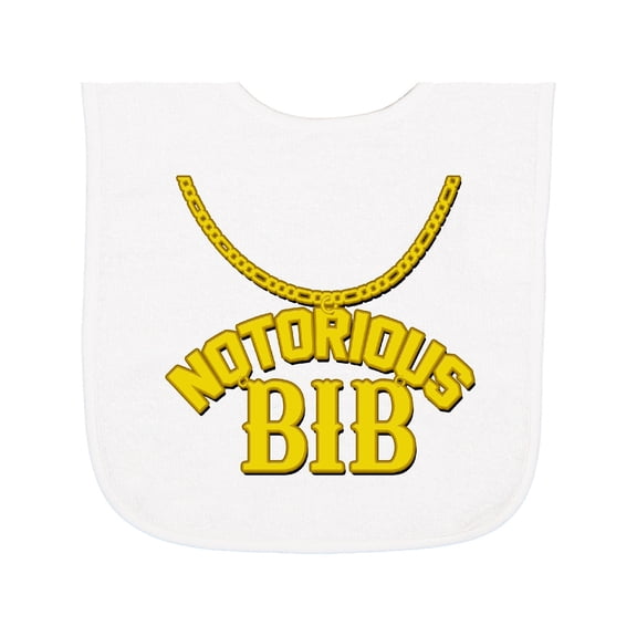 Inktastic Notorious Bib Baby Terry Cloth Bib