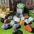 thumbnail image 3 of Chakra Crystal Natural Rough Stones Crystal Healing Crystals Stones 0.8-1.2" Assorted Gemstones Gemstones Fountain Rocks for Fountain Rocks, Decoration, Polishing, Wire Wrapping, Tumbling,0.44lb, 3 of 6