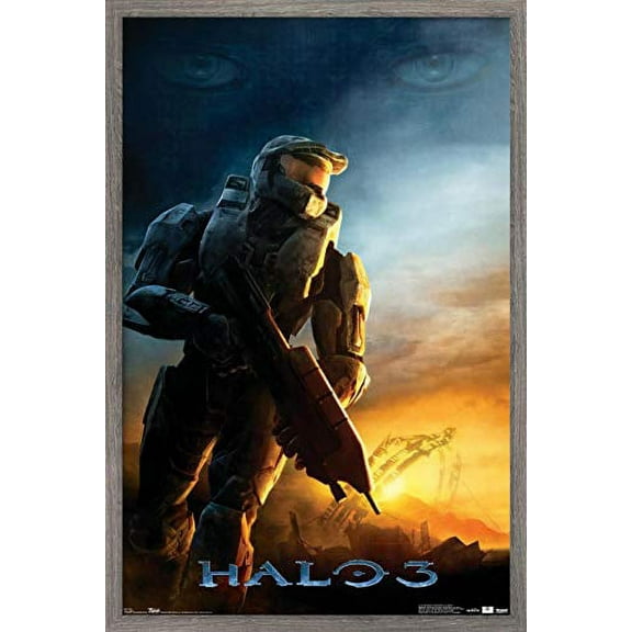 Halo 3 - Awakening Wall Poster, 14.725" x 22.375", Framed