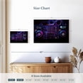 thumbnail image 4 of Elephant Stock Dj Audio Controller Wall Art - Horizontal Canvas Wall Art - Living Room Wall Decor - Music Canvas - Black And Blue Decor - 12" x 8", 4 of 8