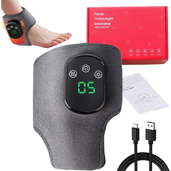 fqmyyxgs Foot Revive Massager for Neuropathy Foot Renew Triple Method Massager Wireless and Portable Footrenew Triple Method Massager With 3 Vibration Modes 5 Heat Level for Foot Relaxation