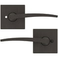 thumbnail image 2 of Baldwin L022.Priv L022 Privacy Door Lever Set - Bronze, 2 of 7