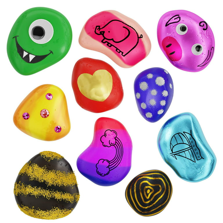 🎨 Lekebaby Rock Painting Kit: Fun Arts and Crafts for Kids…