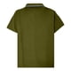 thumbnail image 5 of Blusa y camisa de manga corta con cuello vuelto para hombre, cárdigan estampado con botones y bolsillo de solapa de manga corta, blusa para hombre, 5 of 8