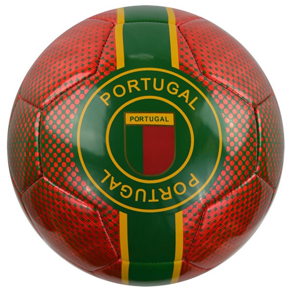 Portugal Soccer Ball Red/Green Size 4