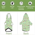 thumbnail image 4 of Yiaed Spring Gnomes Print Dog Hoodie Security Pet Dog Costume Pets Dog Hoodie Sweatshirt with Pocket for Small Dogs-XX-Large, 4 of 5