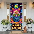 thumbnail image 4 of Easter Decorations for Home, Easter Door Curtain Suitable For Large Party Supplies Room Garden Wall Decoration Holiday Decoration Background, 4 of 6